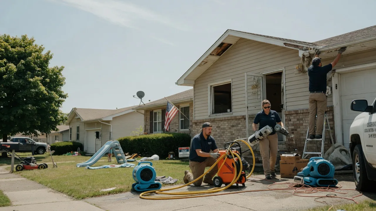 Water Damage Restoration in Clarksville, TN near me